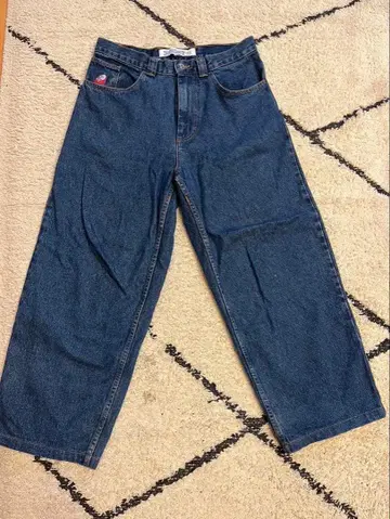 BIGBOY 와이드 팬츠 사이즈 5 다크 블루