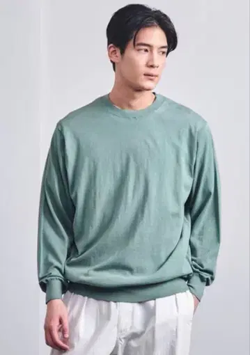 유나이티드 애로우즈 4시즌즈 하이 게이지 크루넥 니트 S