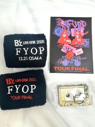 B'z FYOP 가챠가챠 파이널 3종 + 스티커
