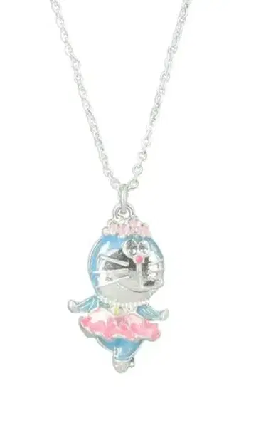 미래백화점 한정판 도라에몽 발레리나 목걸이 후지코 F 후지오