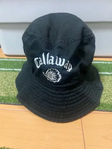 클럽하우스 캘러웨이 버킷햇 블랙 L 사이즈