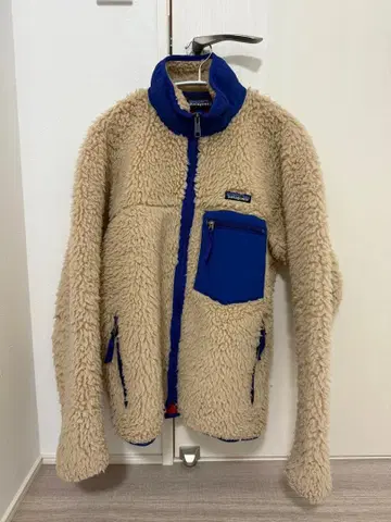 Patagonia 레트로X 베이지 블루 레어 USA제