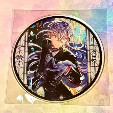 악마 집사와 검은 고양이 시로 그라테 아크릴 코스터