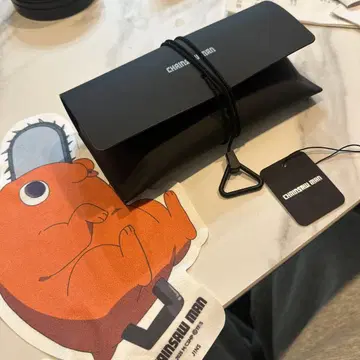 JINS 체인소 맨 안경 케이스 블랙