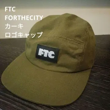 FTC FORTHECITY 카키 로고 캡