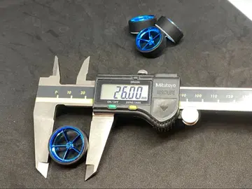 미니 사륜구동 페라 타이어 약 26.0mm 로우 프릭션