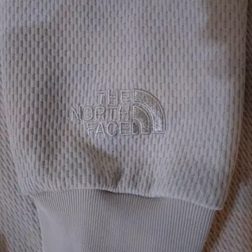 THE NORTH FACE 베이지 헨리넥 롱 T셔츠