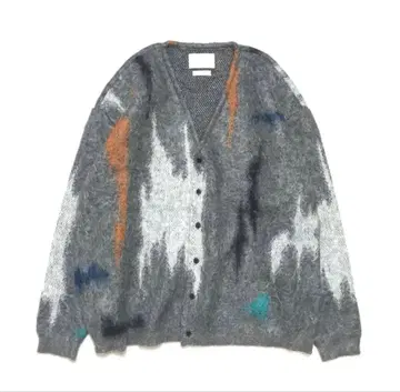 yoke 22aw still jacquard cardigan 사이즈 2