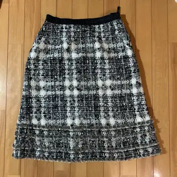 Import Rossa 트위드 스커트 44