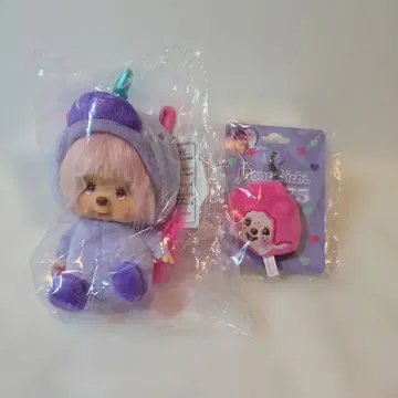 시나코 x 몬치치 SS 얼굴 커 키체인 유니콘 누이 참 475