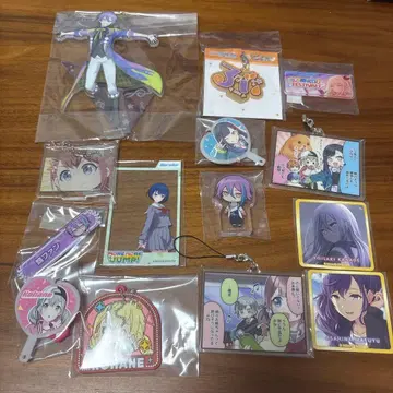 프로세카 아크릴 스탠드 러버 스트랩 키링 스티커