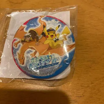 포켓몬과 파란 하늘 스카이 트리 글리터 클립 배지