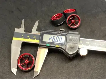 미니 사륜구동 페라 타이어 약 26.0mm 로우 프릭션