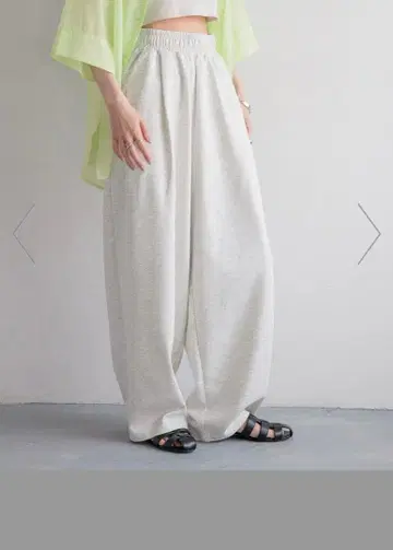 로리즈팜 컷 이지 코쿤 팬츠2 그레이 M 사이즈