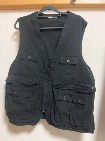 WEGO 블랙 캐주얼 베스트