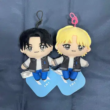 INI GIGO 한정판 마스코트 봉제 인형 니시 사노 유다이 2개 세트