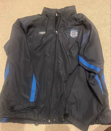 UMBRO 엄브로 잉글랜드 대표 나일론 자켓 XL 블랙 축구