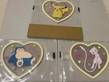 포켓몬 클리어 러버 코스터 3 뮤우 카비곤 피카츄