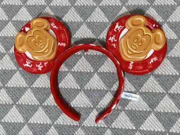 [새상품급] 2025년 출시 도쿄 디즈니랜드 머리띠 와플