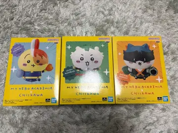 히로아카 x 치이카와 (먼작귀) 피규어 3종 세트 미개봉 새상품