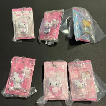 헬로키티 패키지 미니어처 컬렉션 6종 세트