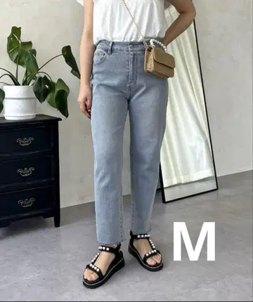 프로즈 베일 테이퍼드 데님 M