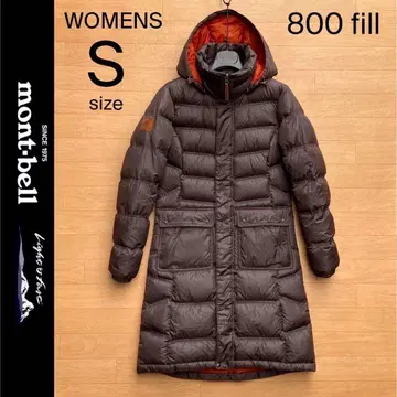 S 몽벨 다운 코트 롱다운 EX800 montbell 다운