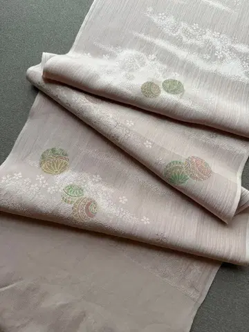 오비 장식 천 핑크 마리