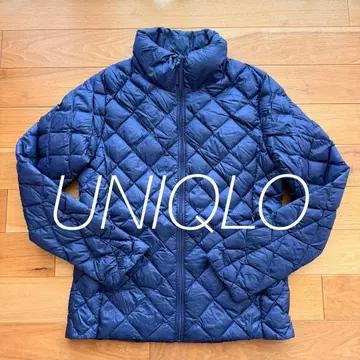 [ UNIQLO ] 유니클로 네이비 다이아 퀼팅 다운 자켓 M