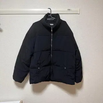 블랙 다운 자켓