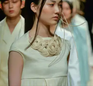 matohu 등나무 엮음 목걸이