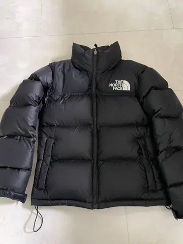THE NORTH FACE 블랙 눕시 다운 자켓 S