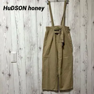 살로펫 팬츠 베이지 M 얇은 소재 [ HuDSON honey ]