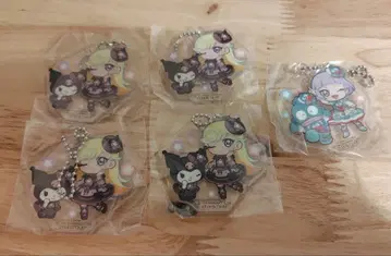 비밀의 아이프리 산리오 캐릭터즈 가챠가챠 아크릴 키링