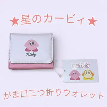 미사용 별의 커비 가마구치 3단 폴더형 지갑 인기