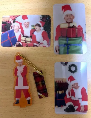 DAPUMP U_YEAH 트레이딩 카드 아크릴 키링 세트