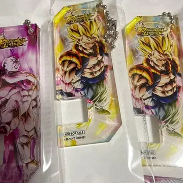 드래곤볼 아크릴 키링 3개 세트