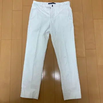 INCOTEX 슬림핏 치노 팬츠 44