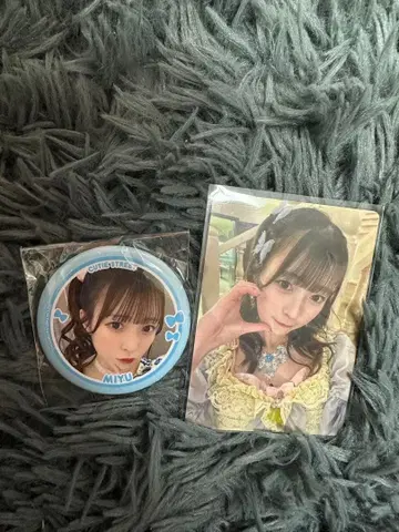 CUTIE STREET 우메다 미유 트레이딩 카드 캔뱃지 브로마이드