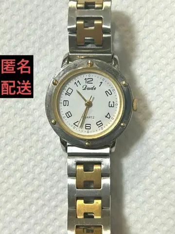 dude 듀오 20-520 실버 여성용 새상품 배터리 앤티크