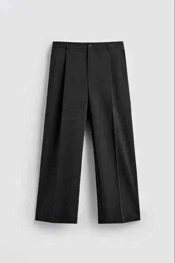 플리츠 수트 팬츠