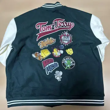 새상품 톰과 제리 바시티 자켓 M 사이즈