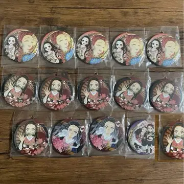카마도 네즈코 귀멸의 칼날 컬렉션 원화 캔뱃지 점프샵 굿즈