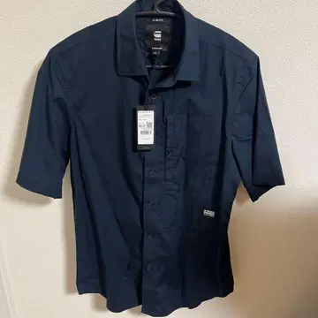 지스타로우 반팔 셔츠 네이비