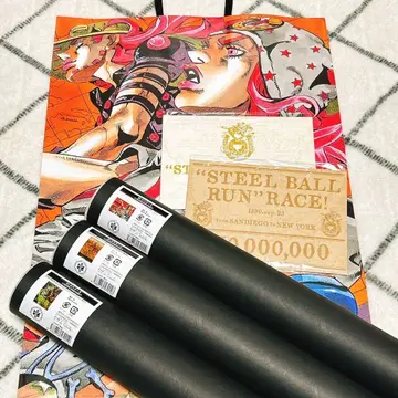 죠죠 캐러밴 B2 포스터 엽서 쇼핑백 세트