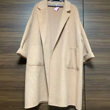 접결 하프 기장 코트 (핑크)