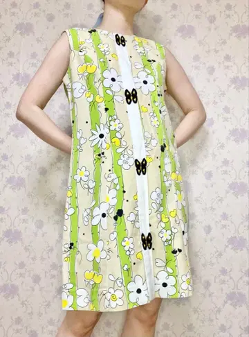 유럽/미국 구매 레트로 귀여운 빈티지 Liberty 원피스