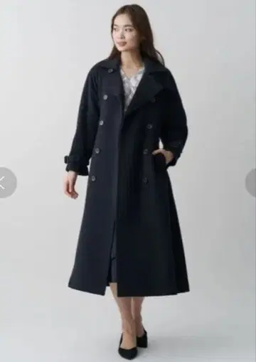 TONAL 울 비버 트렌치코트 토널