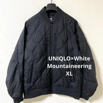 UNIQLO 화이트 마운티니어링 다운 자켓 XL
