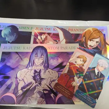 주술회전 팬텀 퍼레이드 트레이딩 포트레이트 포스터